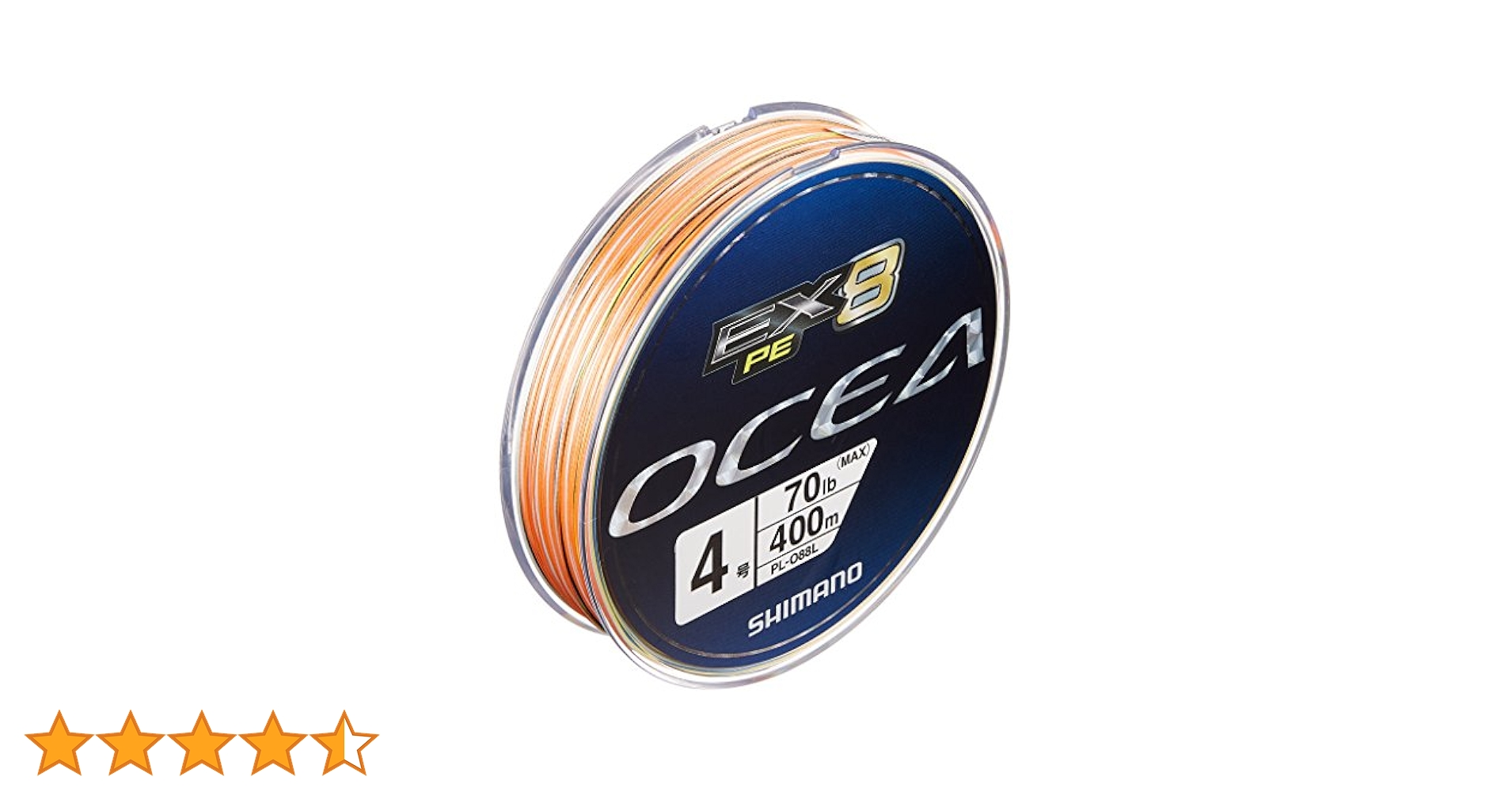 SHIMANO - ☆☆SHIMANO シマノ OCEA オシア PEライン PL-O88L EX8 5色 400m 6号 未開封 0000000073472_Lea9REG.jpg